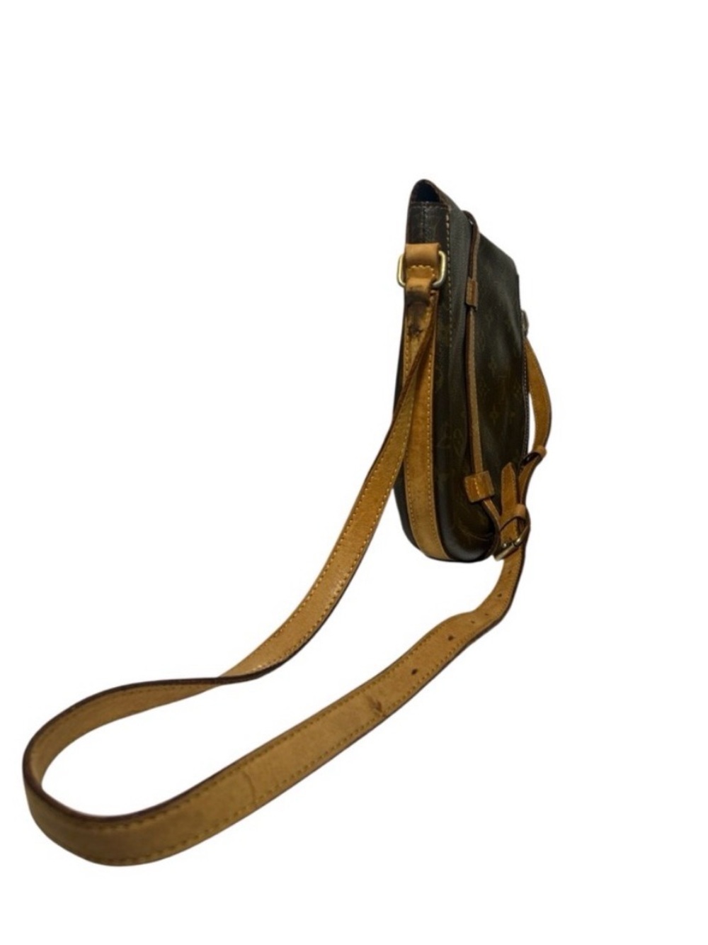Louis Vuitton Monogram Canvas LV Chantilly GM Crossbody Bag Purse - Picture 7 of 10